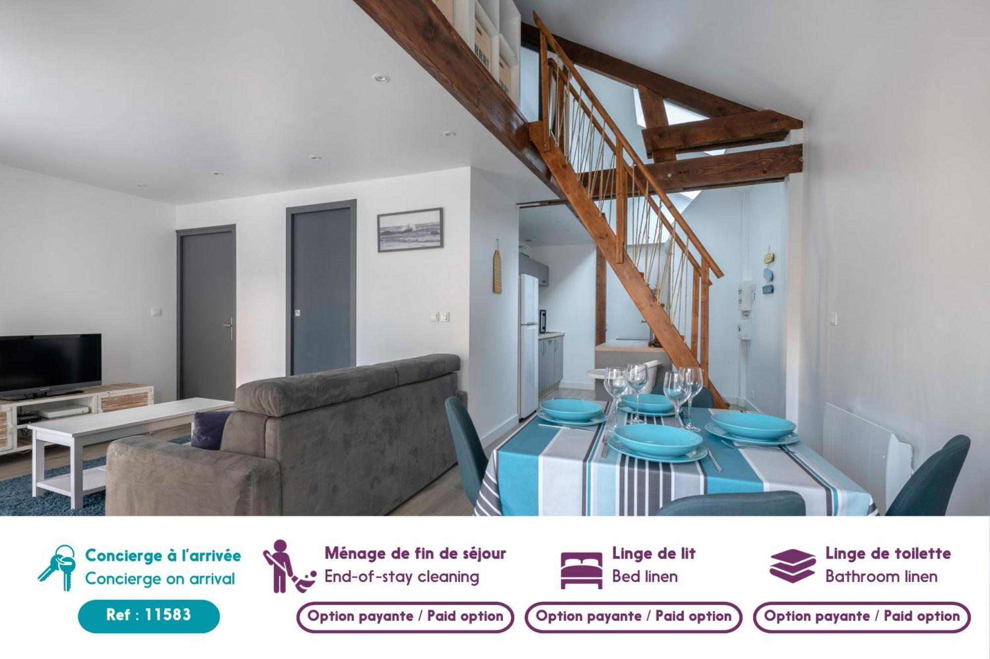 Appartement Pour 4 - 300M De La Plage De La Baule Екстериор снимка